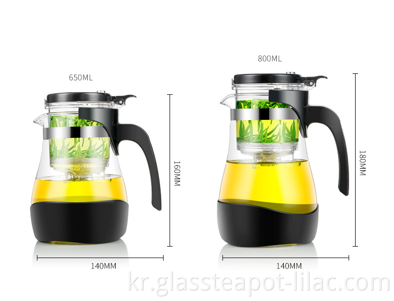 Glass Teapot Heat Resistant 2